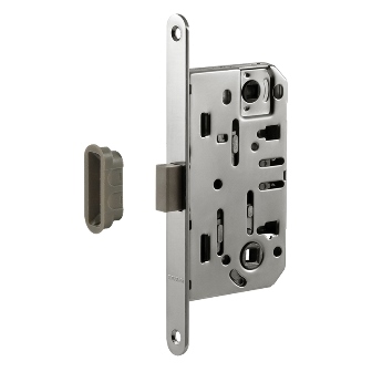 Корпус замка магн. М 13М-96мм под фикс. с отв. планкой (хром) Нора-М