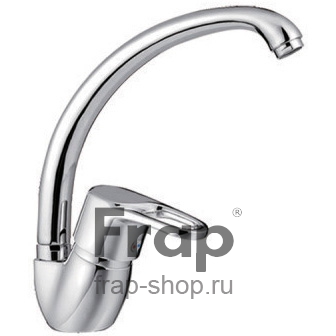 Смеситель д/кухни шар. 40мм бок.руч. F4150 "Frap"