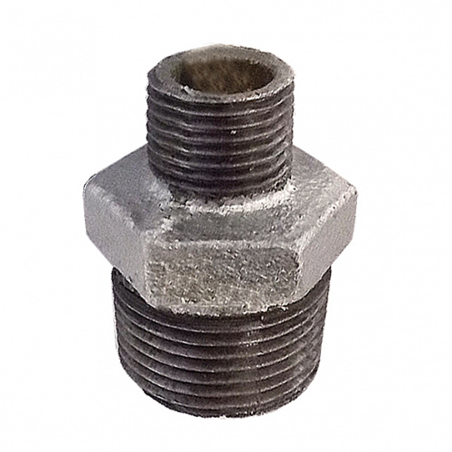 Ниппель 1/2*1" чугунный оцинк. "SALPICA"