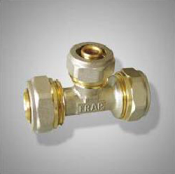 Тройник 20х16х20 ц/ц/ц переходной "Frap" FR2003