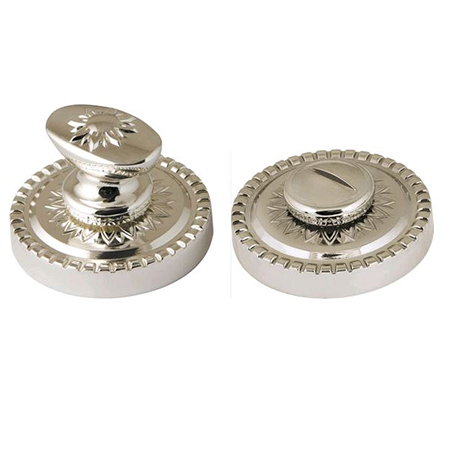 Ручка поворотная WC-BOLT BBK6/CL-SILVER-925 Серебро 925 Armadillo