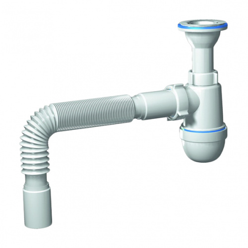 Сифон 1 1/2"*40 гиб.труба 40*40 C0505 "АНИ"