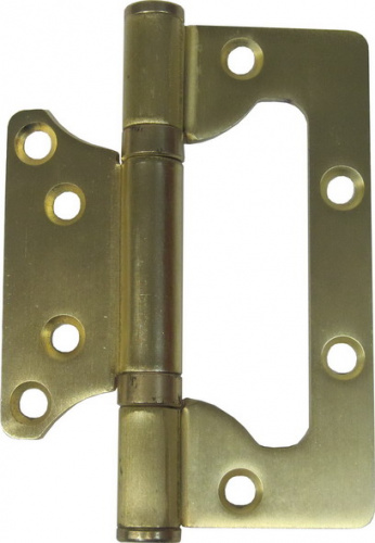 Петля без врезки 100х75х2,5 2BB SB (мат.золото) "SAZAR"