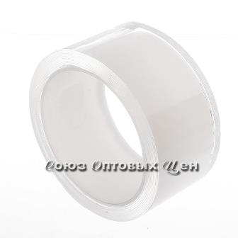 Лента-Бордюр для ванны 50мм (25*25) 3 м (прозрачная)