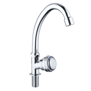 Смеситель моно 1/2" мет-кер на гайке F4195 "Frap" (упак 2 шт.), блок(2)