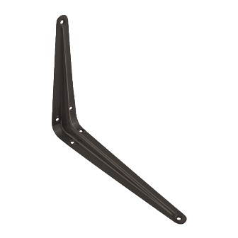 Полкодержатель 6"х8" 200*150 Черный "Нора-М"