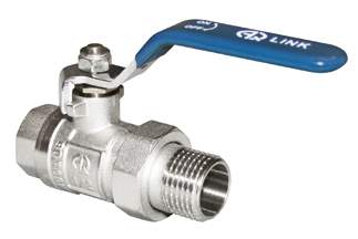 Кран шар. 3/4 г/ш ручка со сгоном AQualink