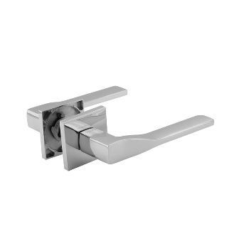 Ручка дверная Slim 140К хром "Нора-М"