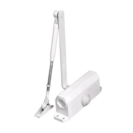 Доводчик дверной SD-2040 WH 55-80 кг (белый) Punto