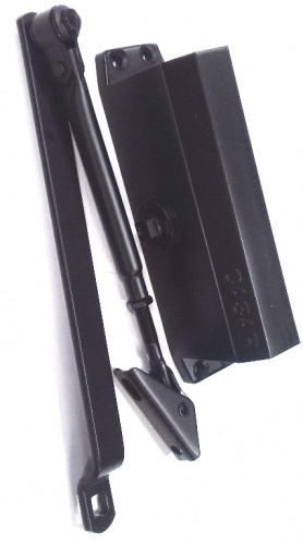 Доводчик D03-060 чёрный "Сазар"