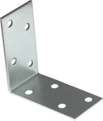 Уголок крепежный 60*60*30*2,0 цинк Кунгур