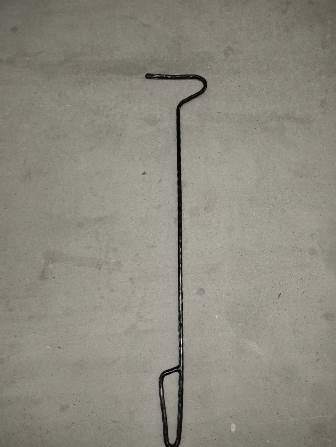 Кочерга окрашенная, L735мм, D10мм