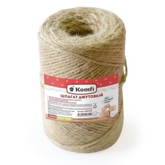 Шпагат джутовый Текс 1200 100м "Komfi"