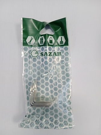 Уголок мебельный 25*25 цинк 4шт (СКИН) SAZAR