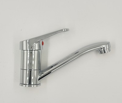 Смеситель для умывальника, латунь, излив 15 см, шпилька, 35мм арт 041-02 Brass aQuaDv