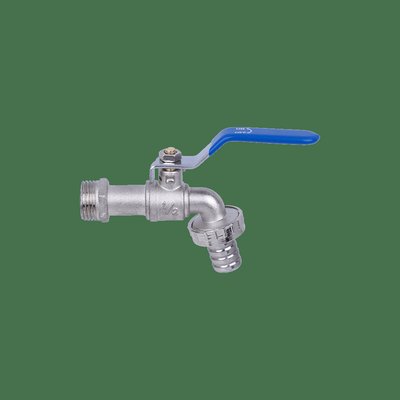 Кран водоразборный 3/4 шаровый рычаг ECO под шланг AQualink
