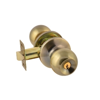 Защелка м/к ЗШ-01-Эко (ключ/фикс.) (ст. бронза) "Нора-М"