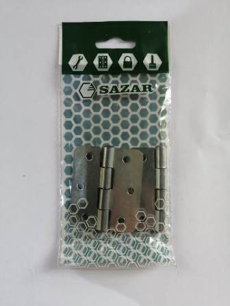 Петля накладная ПН5-60 цинк 2шт (Скин) SAZAR