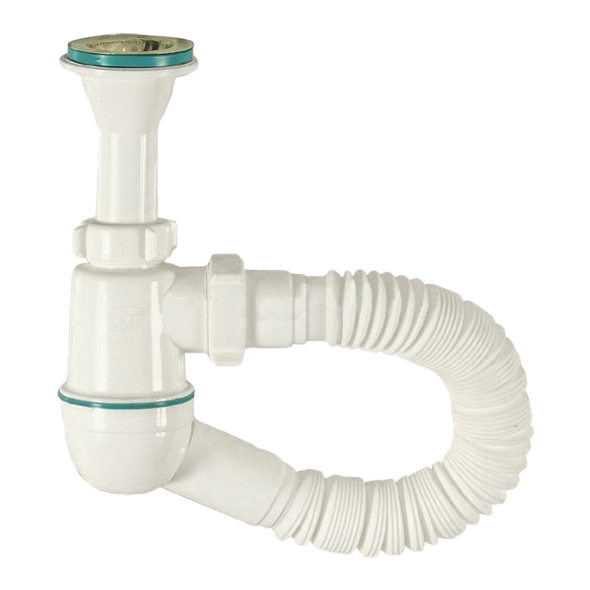 Сифон ГРОТ 1 1/2"*40 гиб.труба 40*40 A0105 "АНИ"