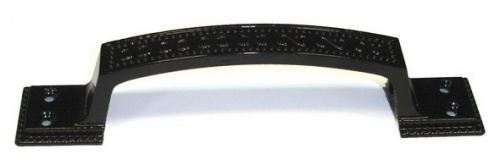 Ручка-скоба РС100-1 черная (30)