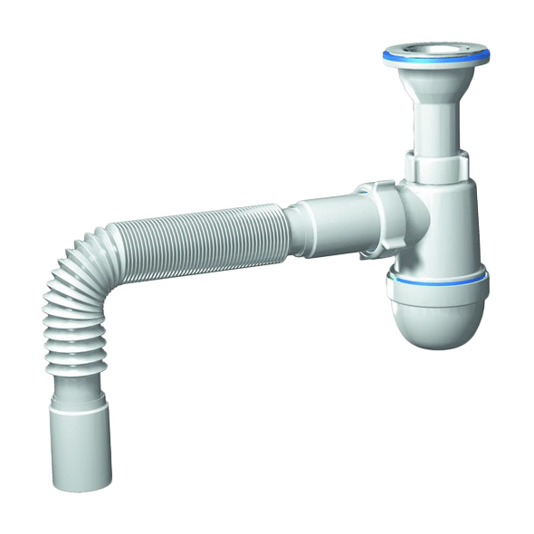 Сифон 1 1/2"*40 гиб.труба 40*40 C0505 "АНИ"