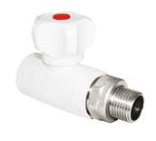 Кран шаровой для радиатора прямой 25 х1/2 "AQualink"