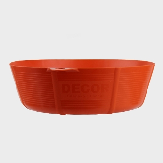 Емкость для гипса G1, 0,67 л, низкая DECOR