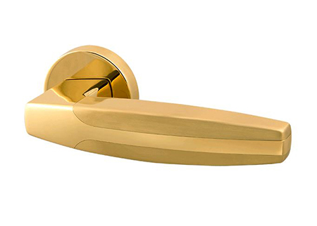 Ручка раздельная ARC URB2 GOLD-24/GOLD-24/SGOLD-24 Золото24/Золото24/Матовое золото 24 Armadillo