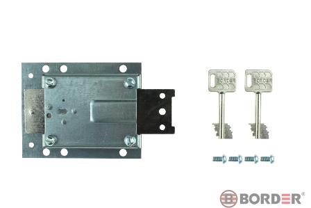Замок врезной C-8 (73142) BORDER