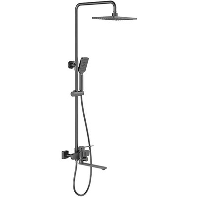 Душевая система оруж. сталь F2462-9 "Frap"