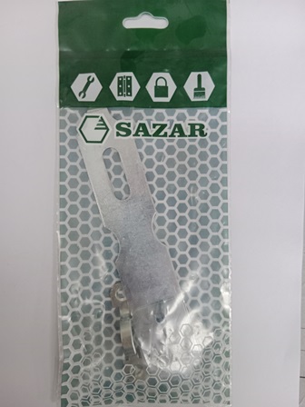 Накладка амбарная НДА цинк (СКИН) SAZAR