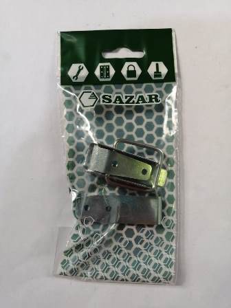 Замок накидной L-130 цинк (СКИН) SAZAR