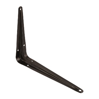 Полкодержатель 8"х10" 250*200 Черный "Нора-М"